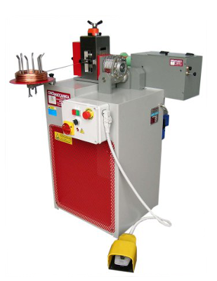 Up-Settable Wire Squeezer with Coiler